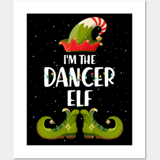 Im The Dancer Elf Christmas Posters and Art